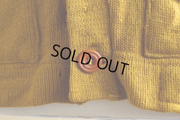 画像17: 1950s ELLERMAN Co. レタードカーディガン  実寸S