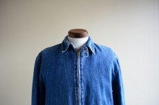 画像7: 1980s L.L.Bean チンスト付きデニムジャケット　 実寸M  (7)