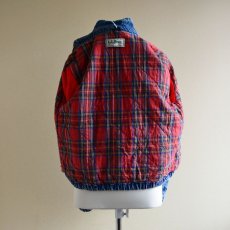 画像5: 1980s L.L.Bean チンスト付きデニムジャケット　 実寸M  (5)