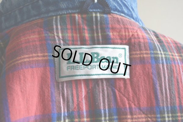 画像6: 1980s L.L.Bean チンスト付きデニムジャケット  実寸M