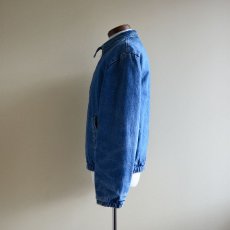 画像4: 1980s L.L.Bean チンスト付きデニムジャケット　 実寸M  (4)