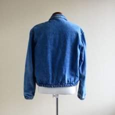 画像3: 1980s L.L.Bean チンスト付きデニムジャケット　 実寸M  (3)
