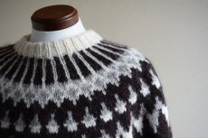 画像8: SAMBAND OF ICELAND ノルディックセーター　 表記L  (8)