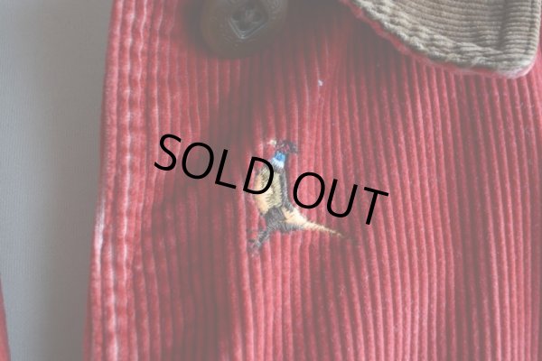 画像14: 2000s L.L.Bean 鳥刺繍コーデュロイハンティングジャケット　 表記WOMEN'S M 