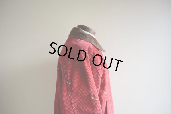 画像8: 2000s L.L.Bean 鳥刺繍コーデュロイハンティングジャケット　 表記WOMEN'S M 