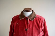 画像7: 2000s L.L.Bean 鳥刺繍コーデュロイハンティングジャケット　 表記WOMEN'S M  (7)