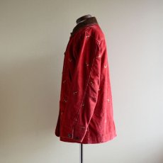 画像4: 2000s L.L.Bean 鳥刺繍コーデュロイハンティングジャケット　 表記WOMEN'S M  (4)