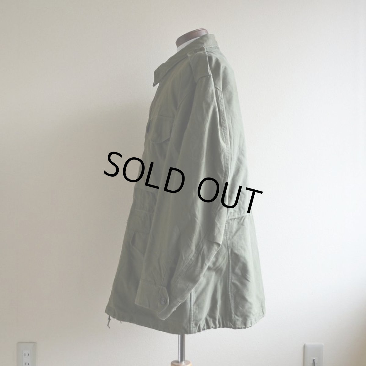 画像4: 1950s US.ARMY M-51 フィールドジャケット　 表記LARGE-REGULAR  (4)