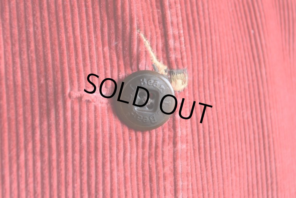 画像9: 2000s L.L.Bean 鳥刺繍コーデュロイハンティングジャケット　 表記WOMEN'S M  (9)