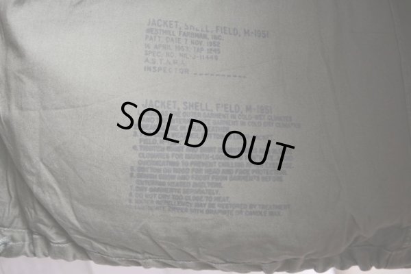 画像5: 1950s US.ARMY M-51 フィールドジャケット  表記LARGE-REGULAR
