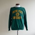 画像1: 1980s Champion カレッジスウェット　<br>WAYNE STATE UNIVERSITY　<br>表記XL<br> (1)