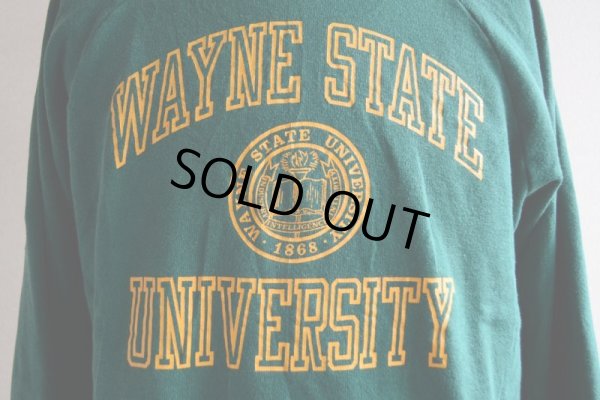 画像6: 1980s Champion カレッジスウェット  WAYNE STATE UNIVERSITY  表記XL