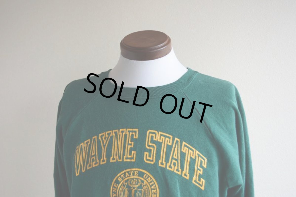 画像5: 1980s Champion カレッジスウェット　 WAYNE STATE UNIVERSITY　 表記XL  (5)