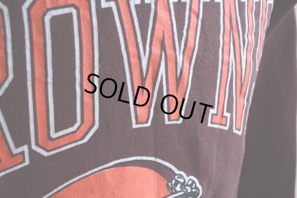 画像8: 1980s ARTEX スウェット　 CLEVELAND BROWNS　 表記M 