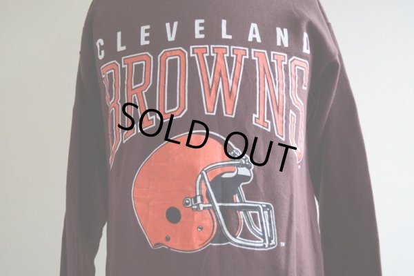画像7: 1980s ARTEX スウェット　 CLEVELAND BROWNS　 表記M 