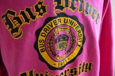 画像7: 1980s カレッジスウェット　 BUS DRIVER UNIVERSITY　 表記XL  (7)