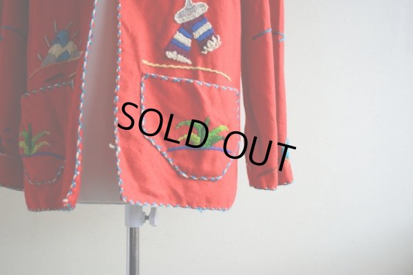 画像6: 〜1960s メキシカンジャケット  実寸WOMEN'S L