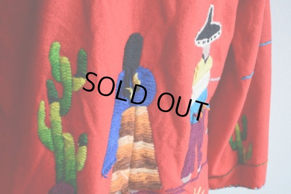 画像10: 〜1960s メキシカンジャケット  実寸WOMEN'S L