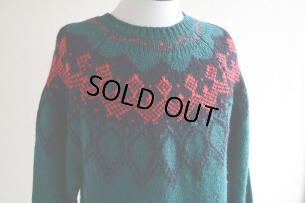 画像6: 1980s IZOD ノルディックセーター  表記L