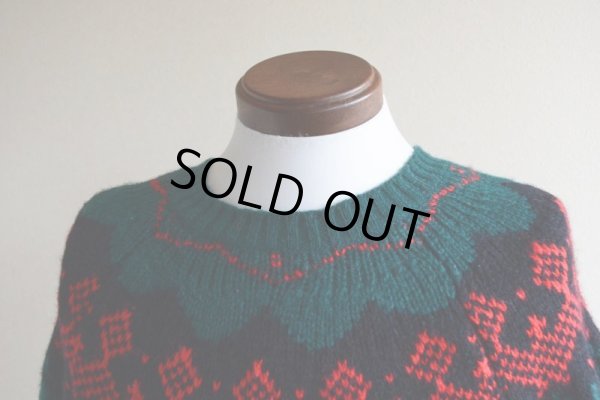 画像5: 1980s IZOD ノルディックセーター  表記L