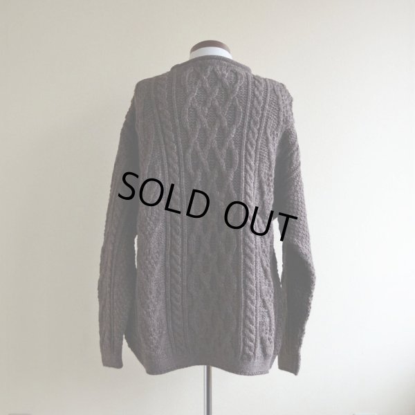 画像3: Doogan DONEGAL ロールネック フィッシャーマンセーター  MADE IN IRELAND  表記L