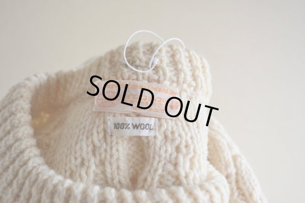 画像5: HUDSON'S MEN'S STORE フィッシャーマンセーター  MADE IN IRELAND  実寸L