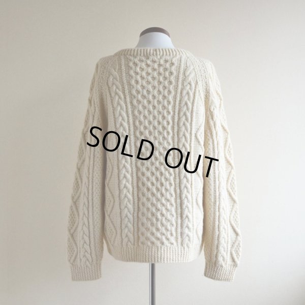 画像3: Browne's フィッシャーマンセーター  MADE IN IRELAND  実寸L