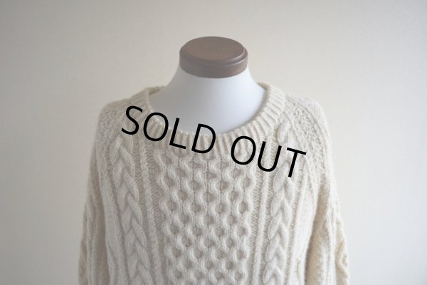 画像6: Browne's フィッシャーマンセーター  MADE IN IRELAND  実寸L