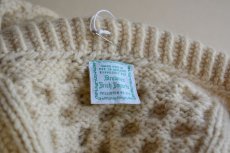 画像5: Browne's フィッシャーマンセーター　 MADE IN IRELAND　 実寸L  (5)