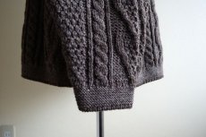 画像9: Doogan DONEGAL ロールネック フィッシャーマンセーター　 MADE IN IRELAND　 表記L  (9)