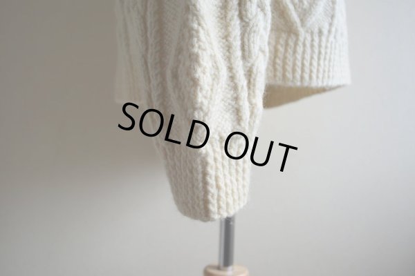 画像9: Browne's フィッシャーマンセーター  MADE IN IRELAND  実寸L