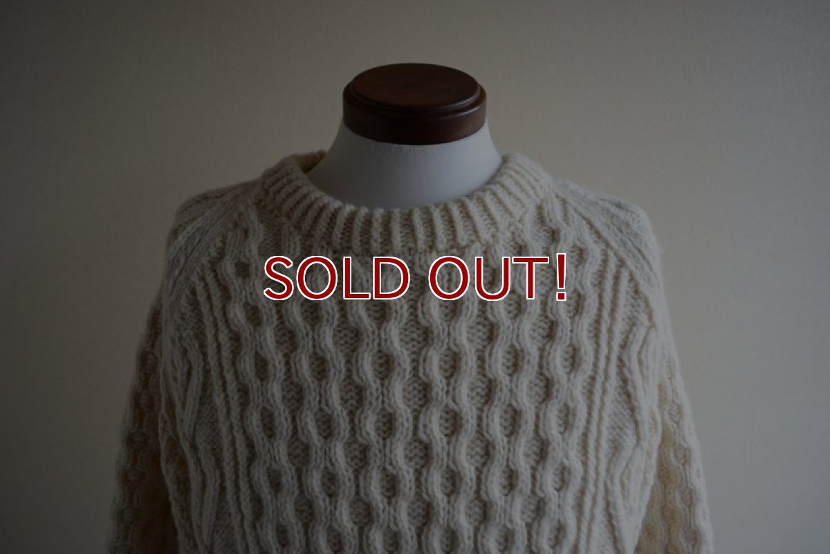 画像6: K.A.M. KNITWEAR フィッシャーマンセーター　 MADE IN IRELAND　 表記44  (6)