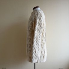 画像4: K.A.M. KNITWEAR フィッシャーマンセーター　 MADE IN IRELAND　 表記44  (4)