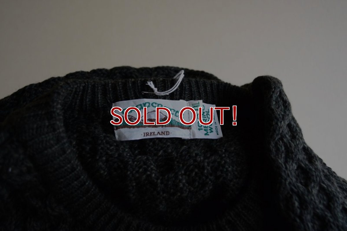 画像5: ARAN CRAFTS フィッシャーマンセーター　 MADE IN IRELAND　 表記XXL  (5)