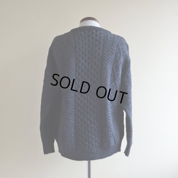 画像3: ARAN CRAFTS フィッシャーマンセーター  MADE IN IRELAND  表記XXL(実寸L)