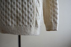 画像7: K.A.M. KNITWEAR フィッシャーマンセーター　 MADE IN IRELAND　 表記44  (7)