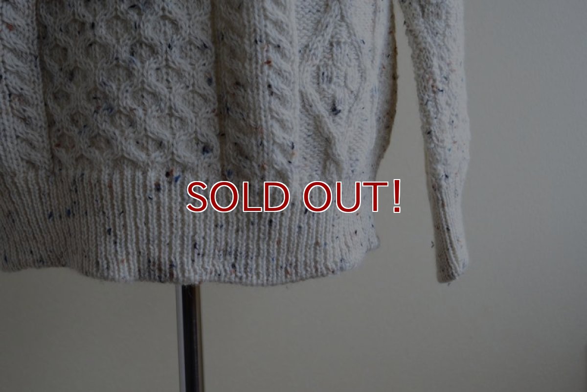 画像8: ARAN CRAFTS フィッシャーマンセーター　 MADE IN IRELAND　 表記XL  (8)
