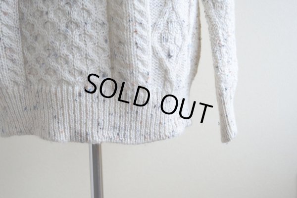 画像8: ARAN CRAFTS フィッシャーマンセーター　 MADE IN IRELAND　 表記XL 