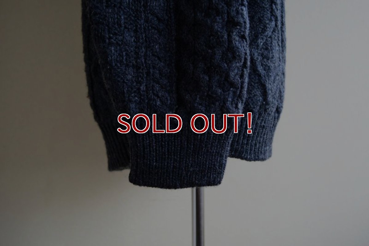 画像8: ARAN CRAFTS フィッシャーマンセーター　 MADE IN IRELAND　 表記XXL(実寸L)  (8)