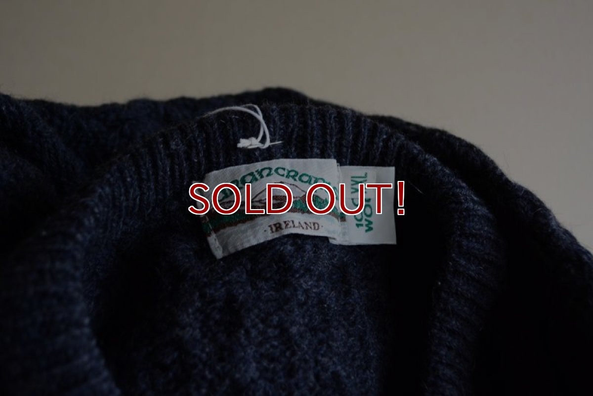 画像5: ARAN CRAFTS フィッシャーマンセーター　 MADE IN IRELAND　 表記XXL(実寸L)  (5)