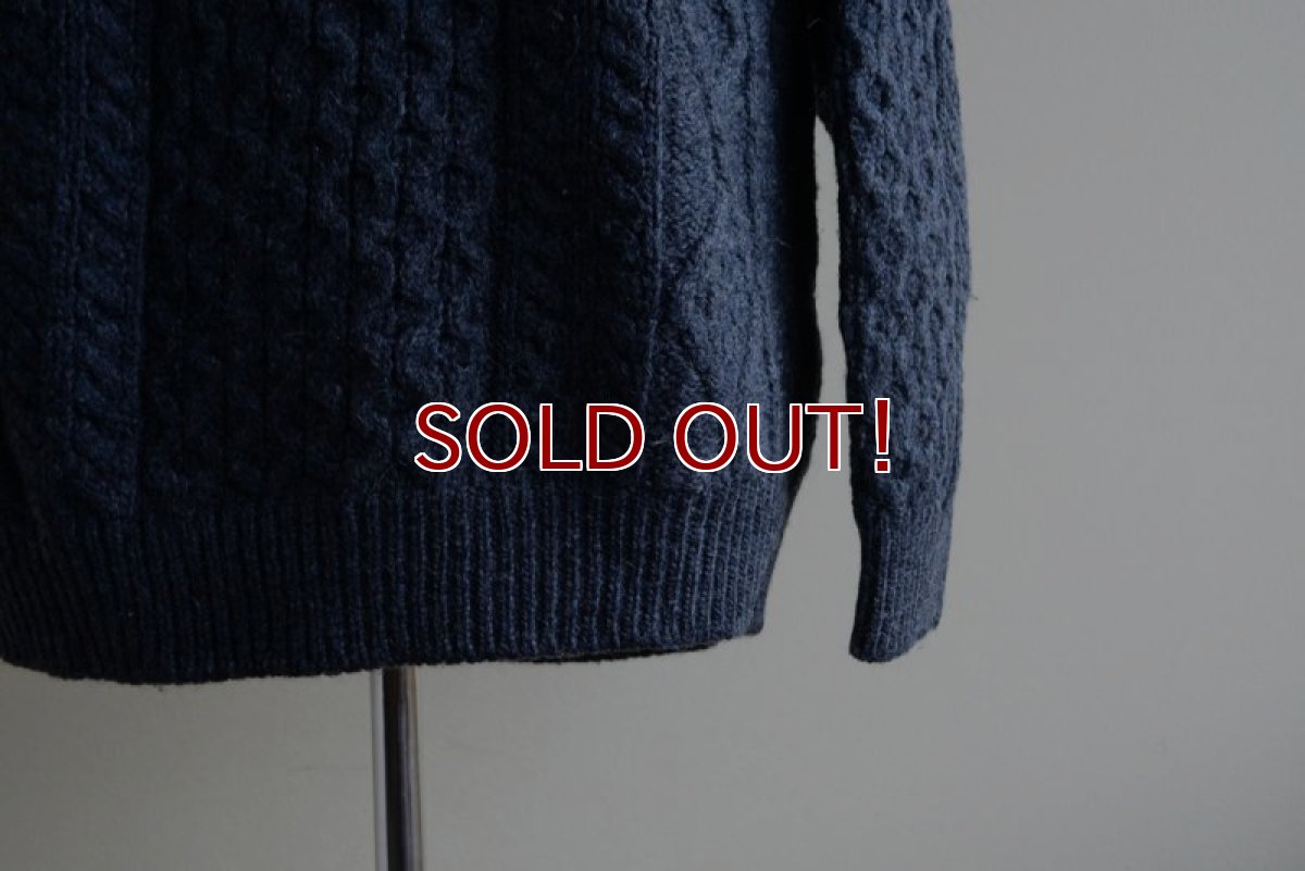 画像7: ARAN CRAFTS フィッシャーマンセーター　 MADE IN IRELAND　 表記XXL(実寸L)  (7)
