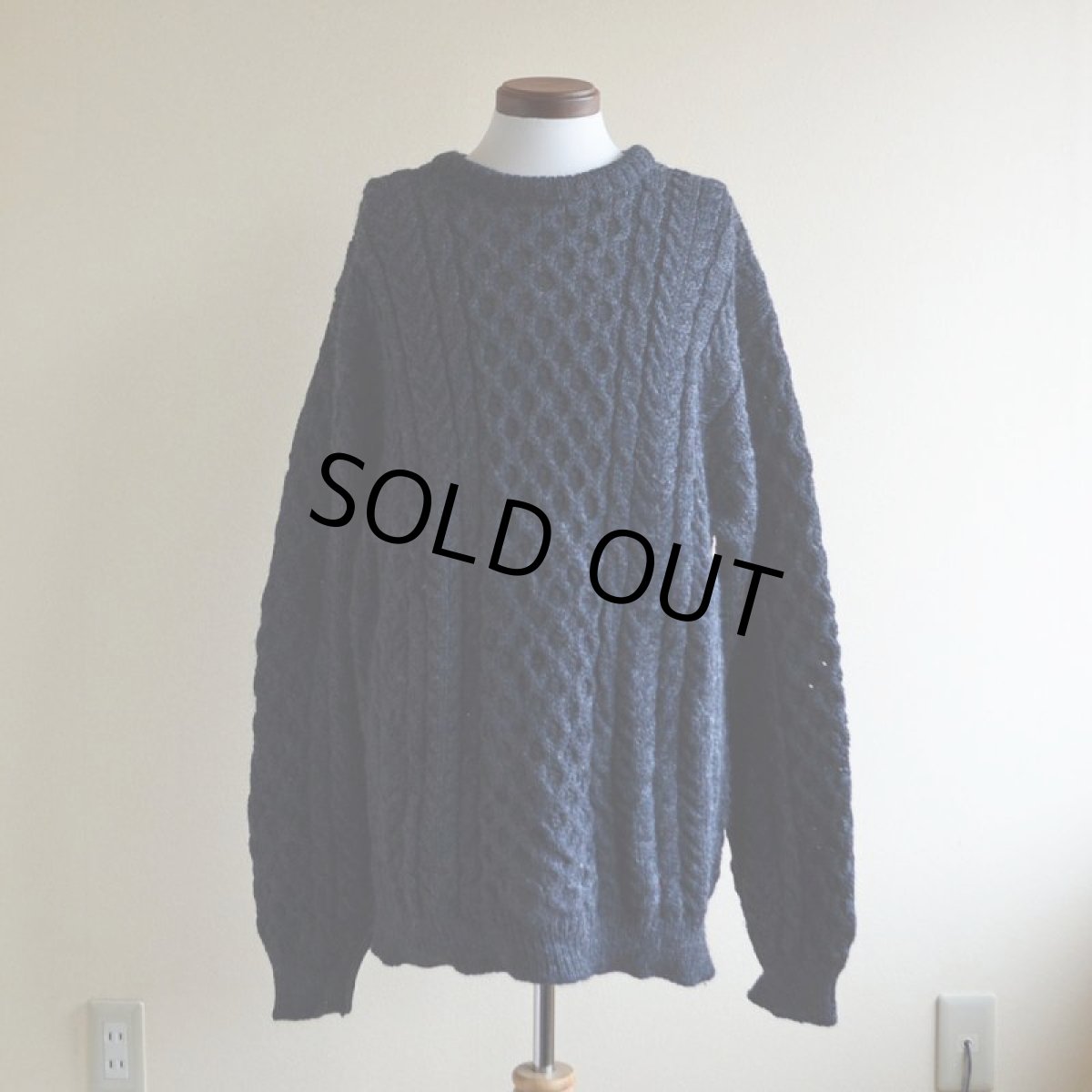 画像1: L.L.Bean フィッシャーマンセーター　 MADE IN IRELAND　 表記XL  (1)