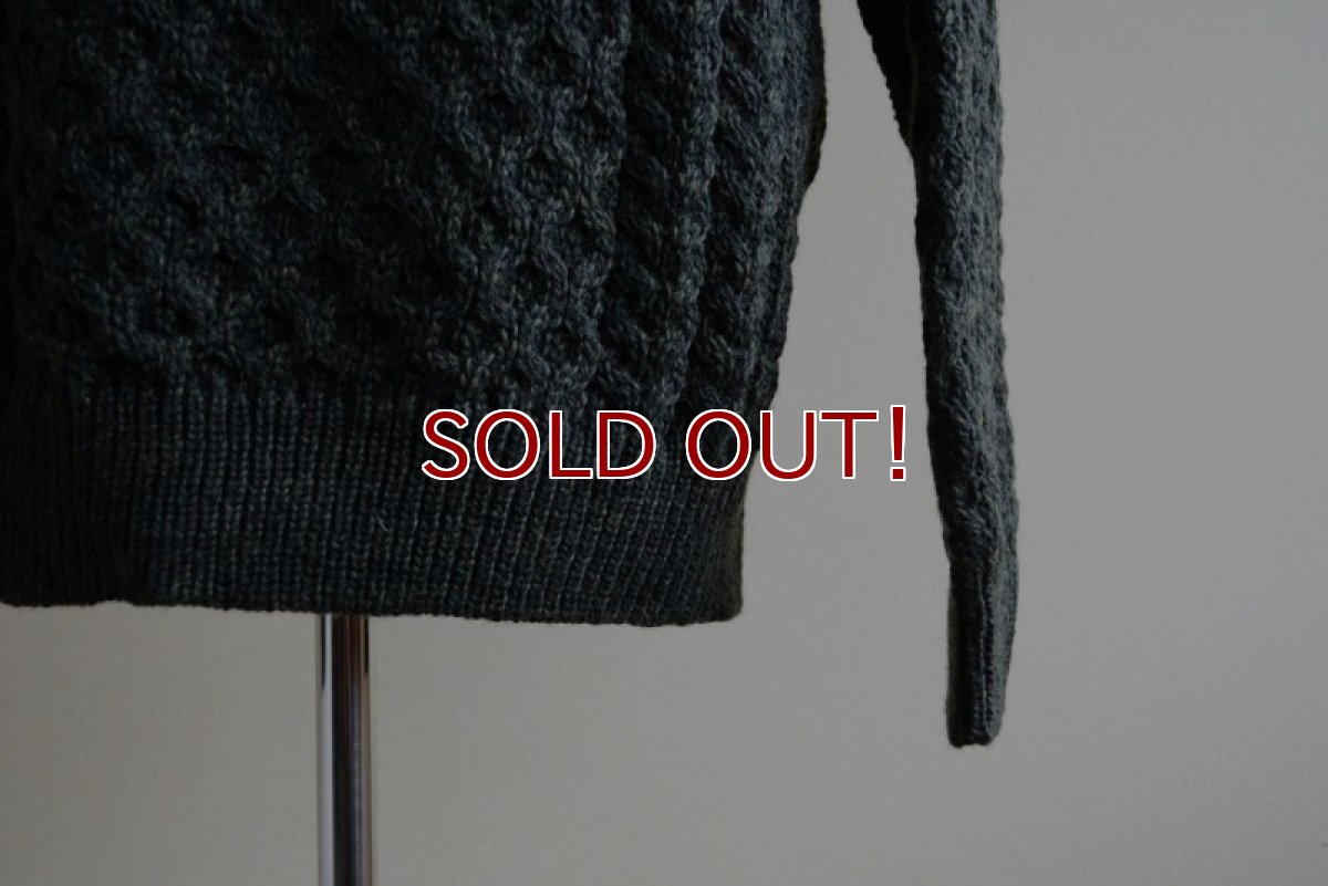 画像7: ARAN CRAFTS フィッシャーマンセーター　 MADE IN IRELAND　 表記XXL  (7)