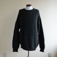 画像1: ARAN CRAFTS フィッシャーマンセーター　<br>MADE IN IRELAND　<br>表記XXL<br> (1)