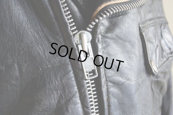 画像8: 1960s BROOKS ライダースジャケット  実寸42〜