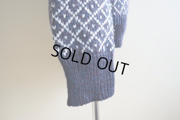 画像9: BOATHOUSE ROW トナカイ柄ウールセーター　 表記S 