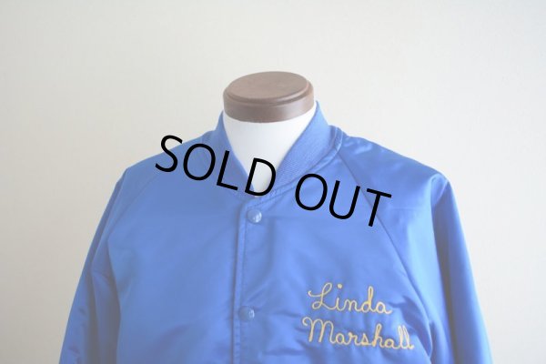 画像6: 1980s HARTWELL チェーン刺繍ナイロンスタジャン  表記M