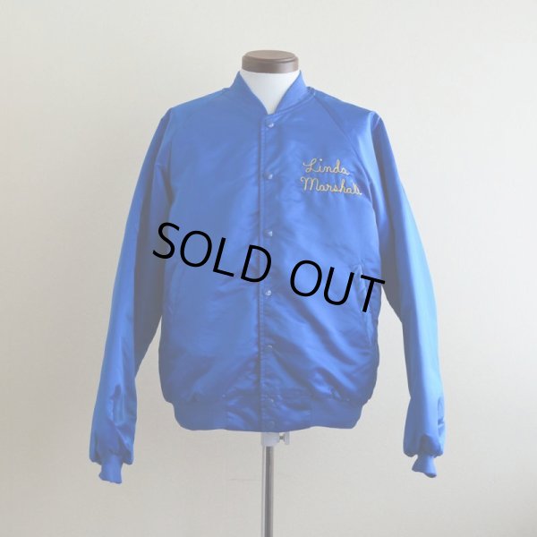 画像3: 1980s HARTWELL チェーン刺繍ナイロンスタジャン  表記M