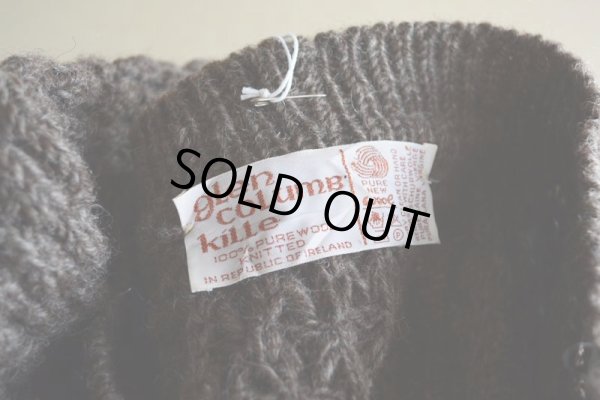 画像5: GLEN COLUMN KILLER フィッシャーマンニットカーディガン　 MADE IN IRELAND　 実寸L 