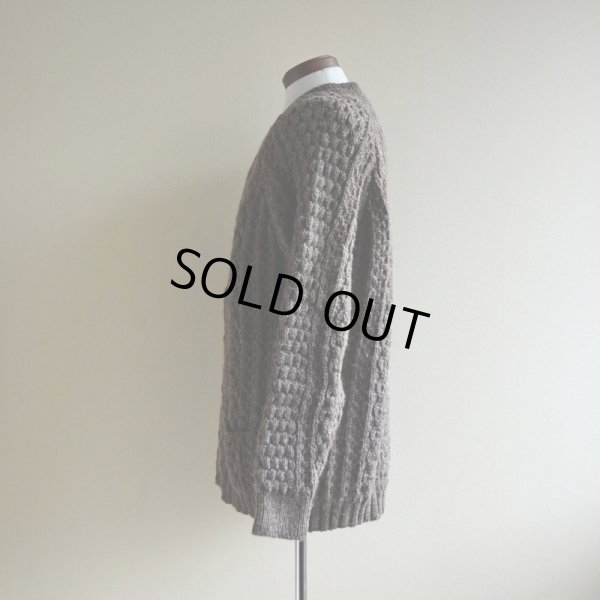 画像4: GLEN COLUMN KILLER フィッシャーマンニットカーディガン　 MADE IN IRELAND　 実寸L 